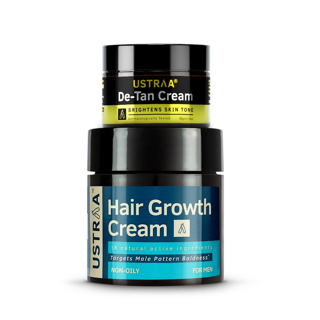 Hair Growth Cream & De tan Cream