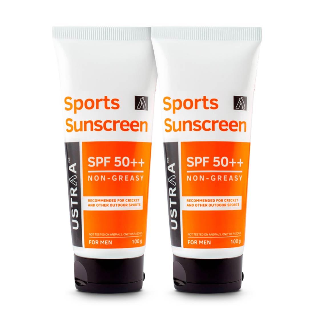 Sports Sunscreen (Zinc) SPF 50++ - Set of 2