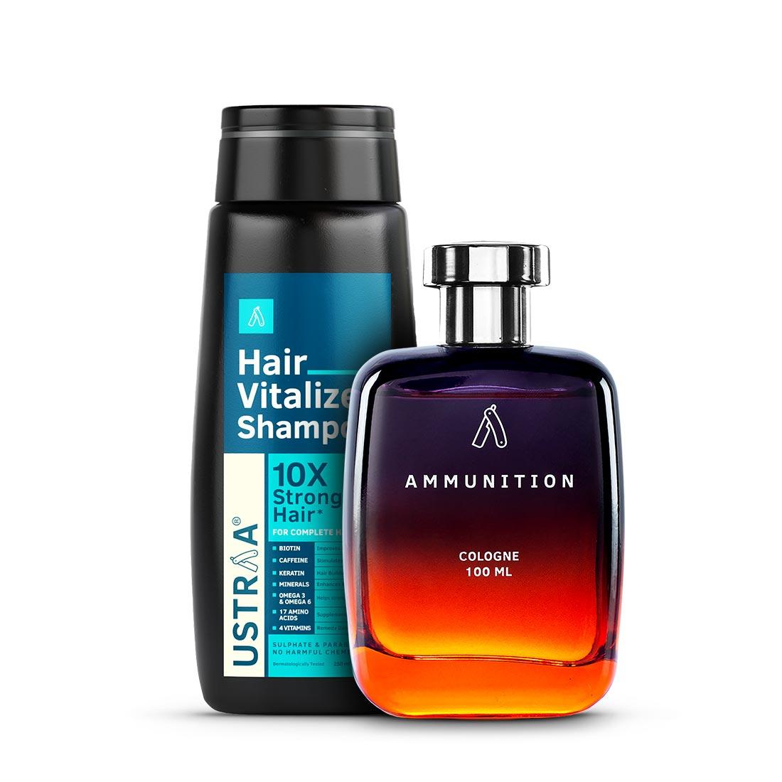 Hair Vitalizer Shampoo & Cologne Ammunition