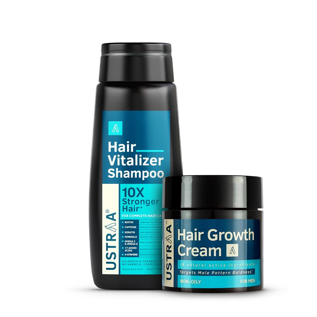 Hair Vitalizer Shampoo & Hair Growth Cream