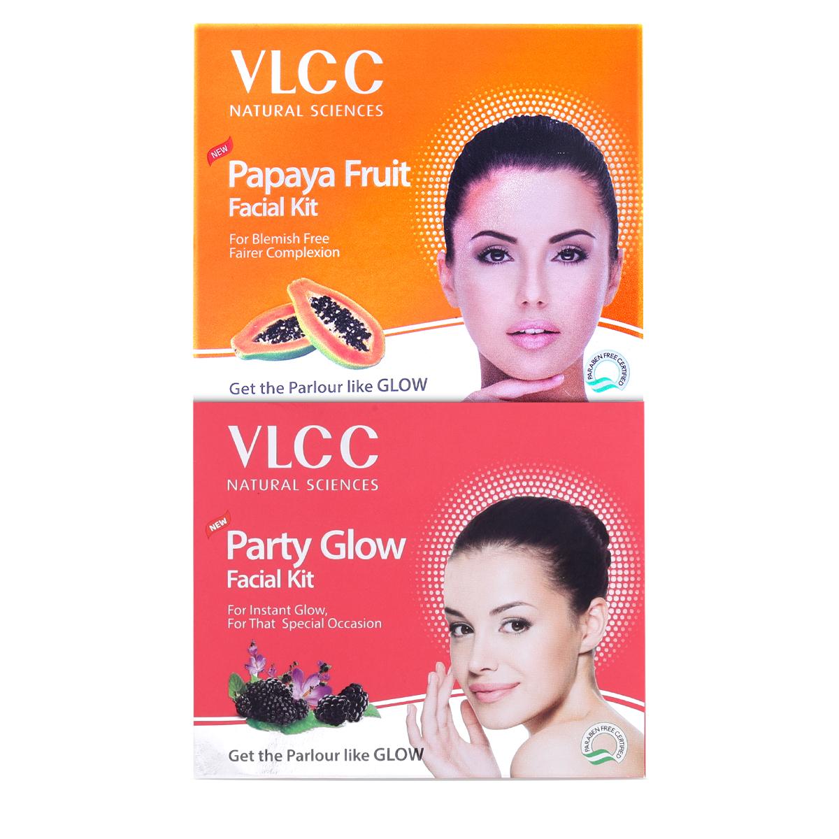VLCC Party Glow & Papaya Fruit Facial Kit