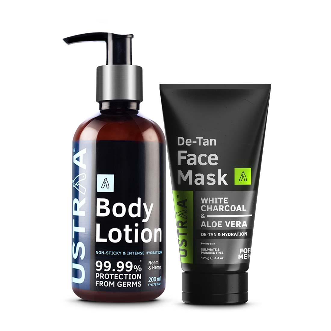 Body Lotion Germ Free & Face Mask Dry Skin