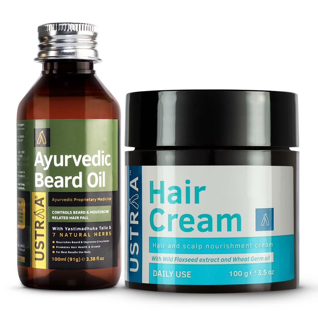 Ayurvedic Beard Oil & Hair Cream