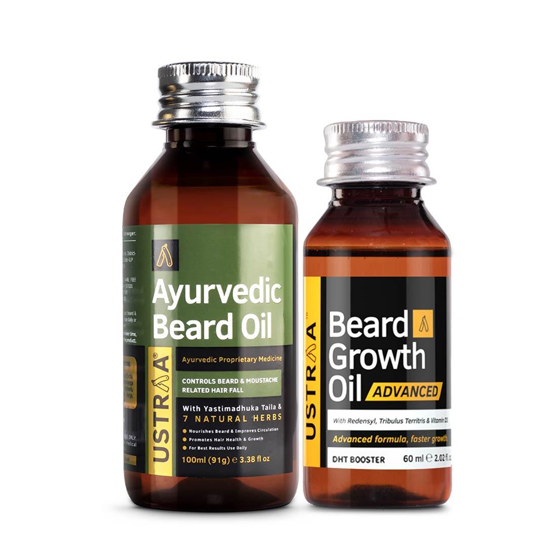Ayurvedic Beard Oil & Beard Growth Oil Advanced