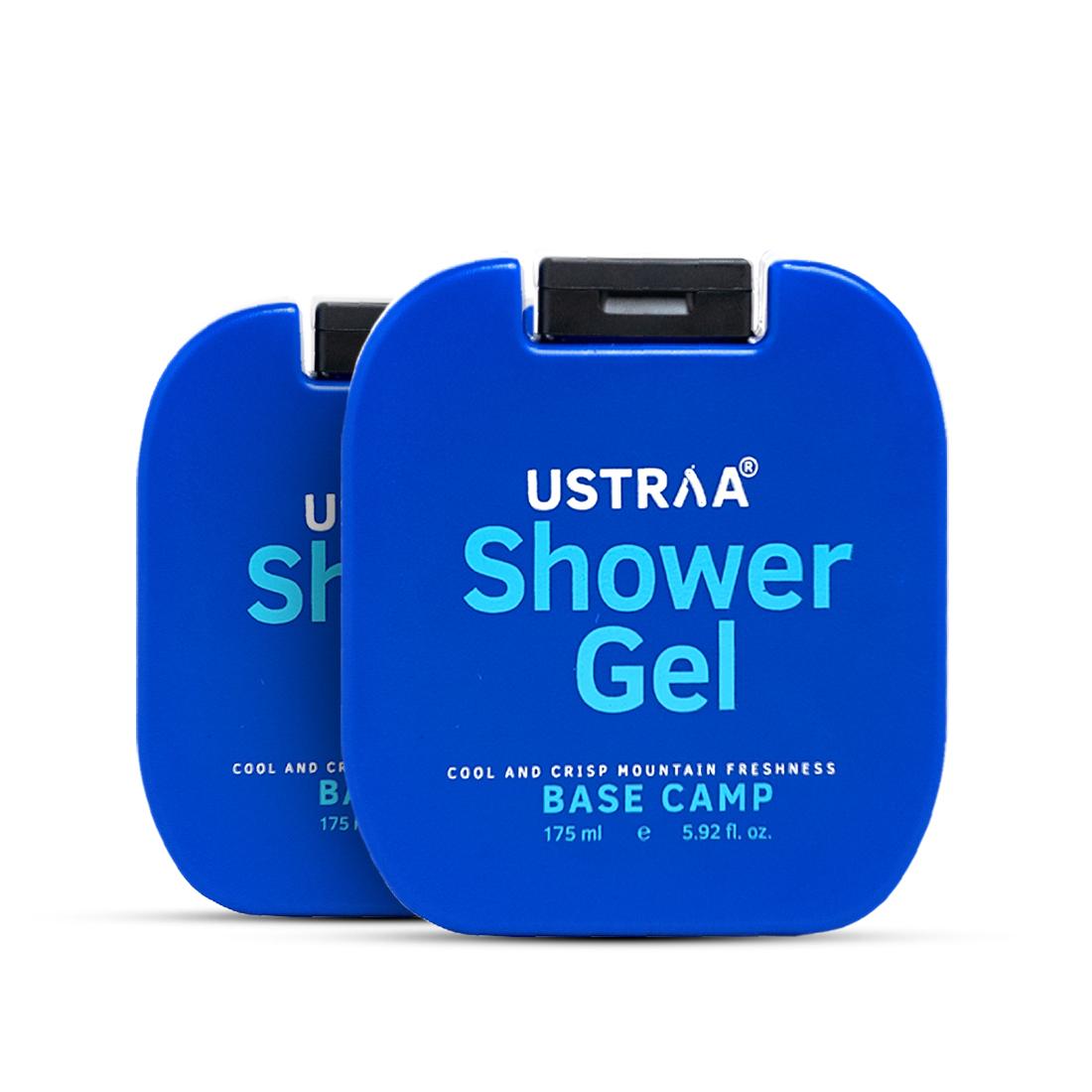 Ustraa Shower Gel - Base Camp - 175ml - Set of 2