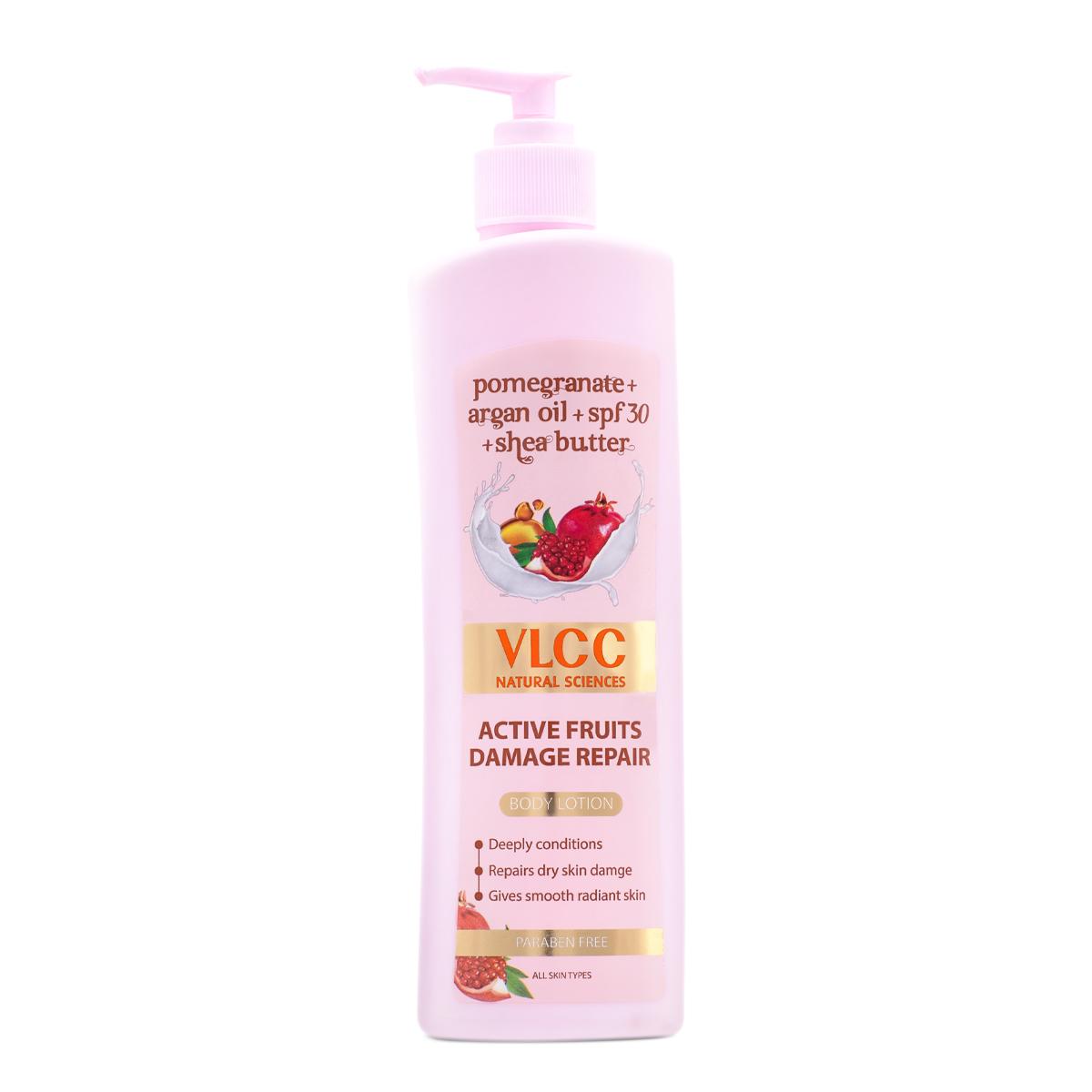 VLCC Active Fruits Damage Repair Body Lotion SPF 30 PA+++ - Nourish and Restore Your Skin's Health