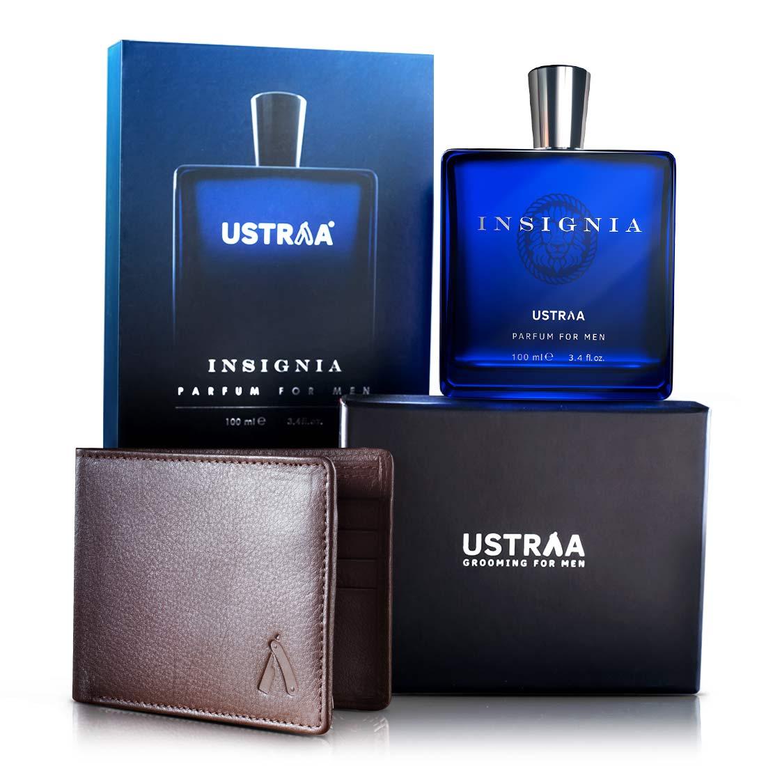 Ustraa Wallet & Insignia - Perfume for Men