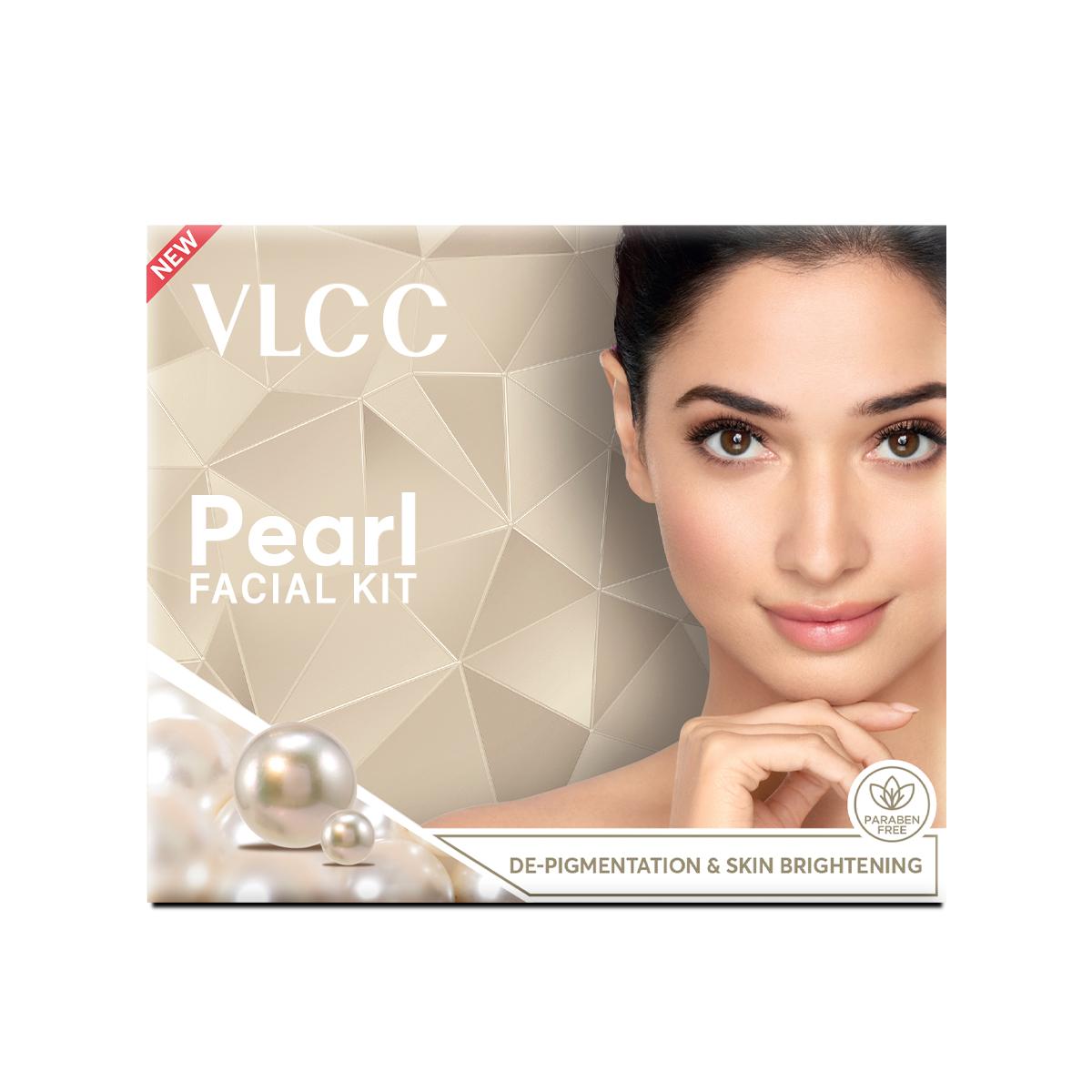 VLCC Pearl Single Facial Kit | Radiant Complexion and Luminous Glow