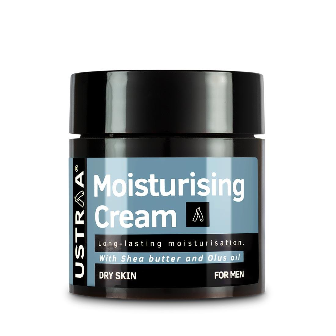 Ustraa Moisturising Cream for Dry Skin to Keep Skin Healthy Moisturises & Nourishes with No Stickiness & Harmful Chemicals
