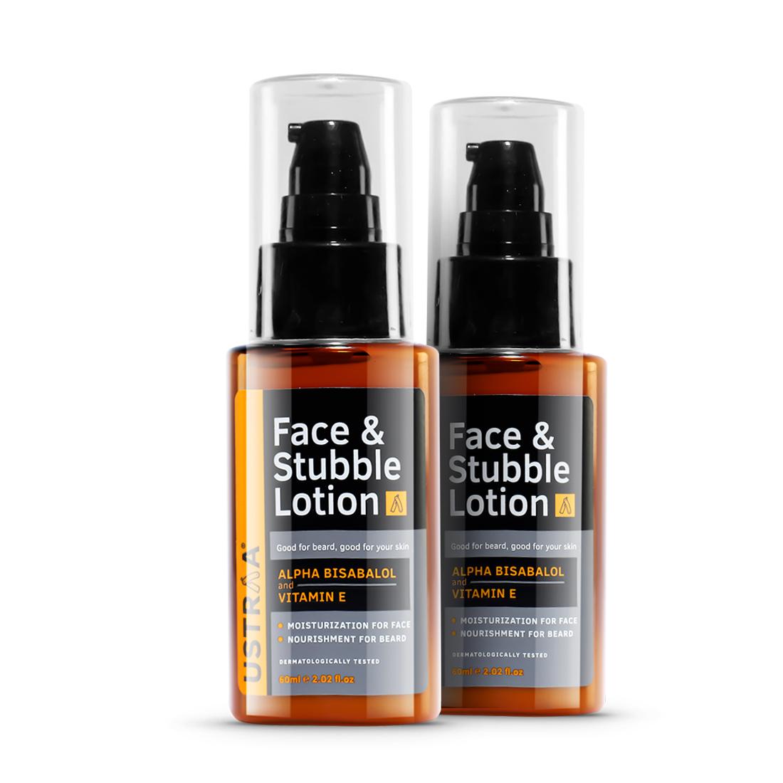 Ustraa Face & Stubble Lotion - For Beard Softening 60 ml