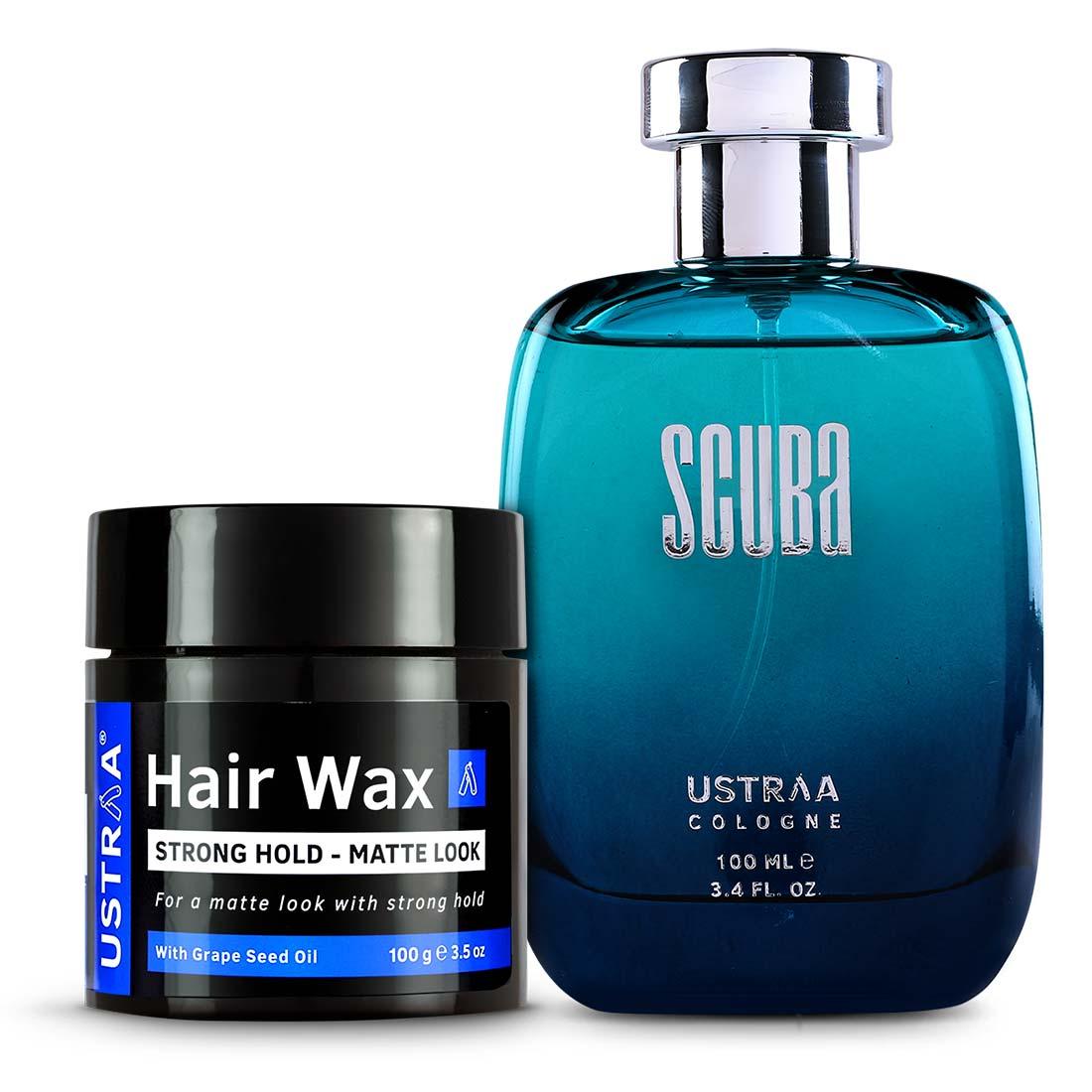 Cologne Scuba & Hair Wax Matte look (Strong Hold)