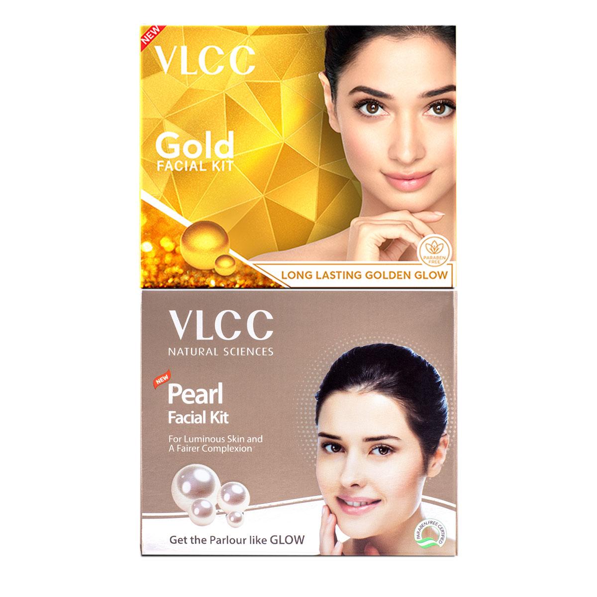 VLCC Pearl Facial & Gold Facial Kit