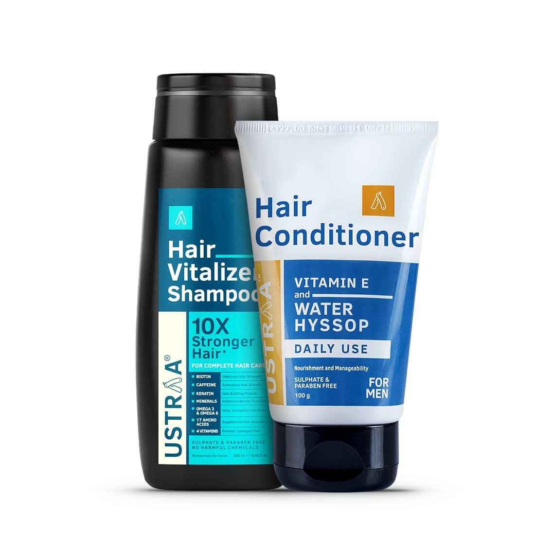 Hair Vitalizer Shampoo & Daily Use Hair Conditioner