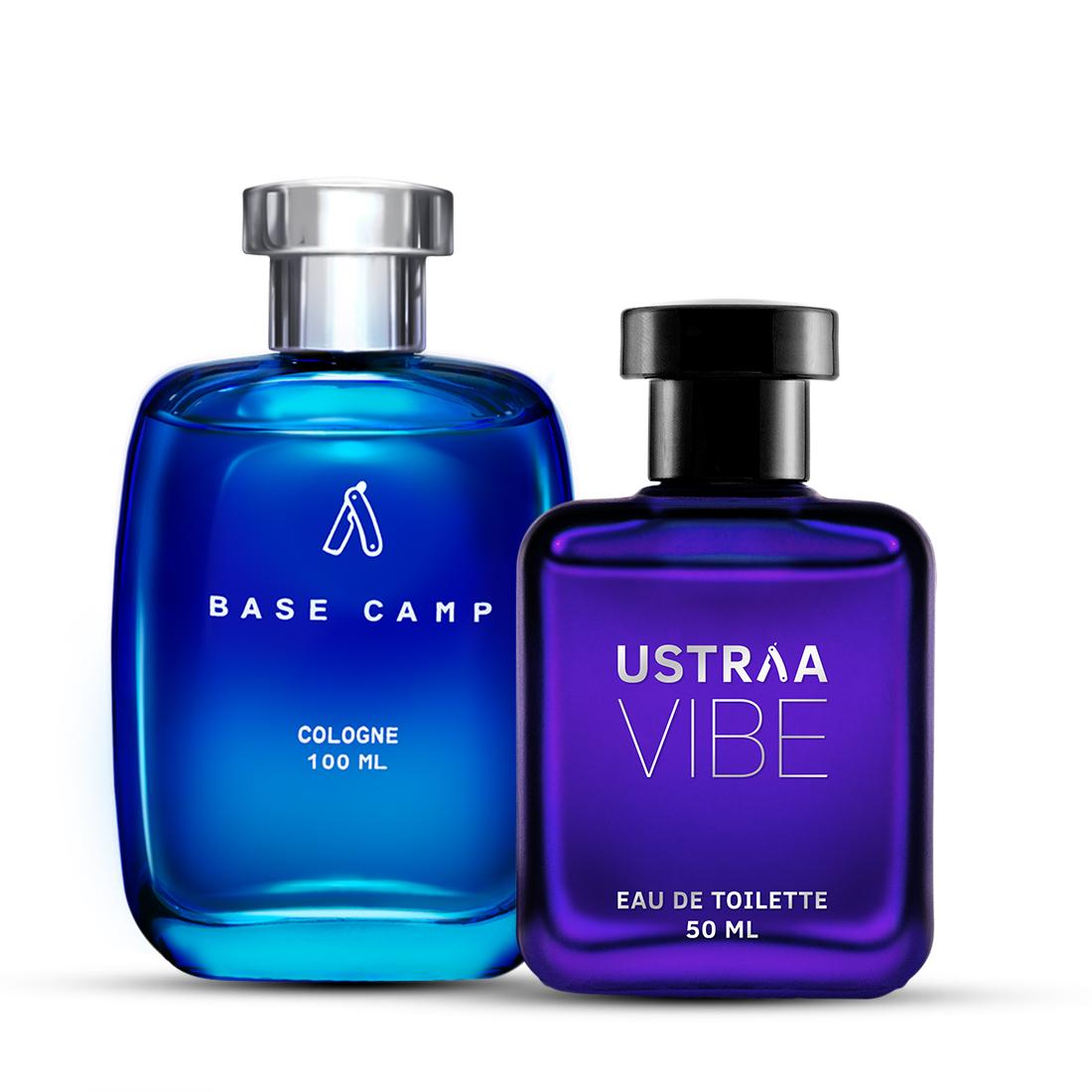 Ustraa Base Camp Cologne & Vibe EDT Perfume for Men