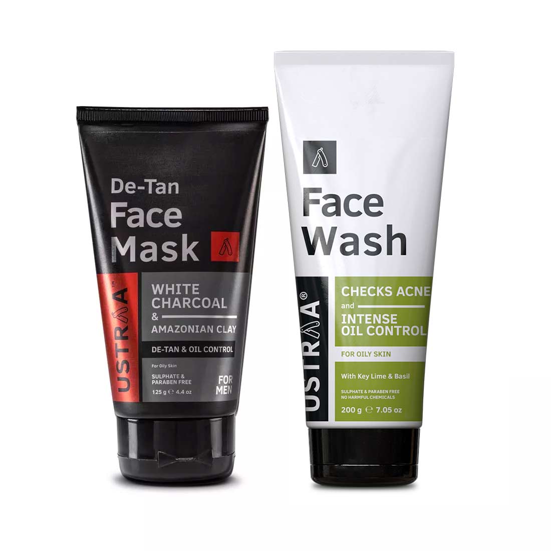 De-Tan Face Mask - Oily Skin & Face Wash - Oily Skin