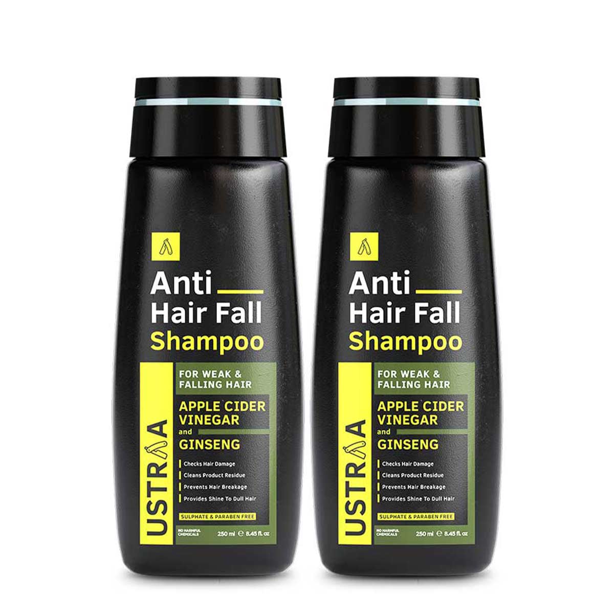 Anti Hair Fall Shampoo with Apple Cider Vinegar - Set of 2