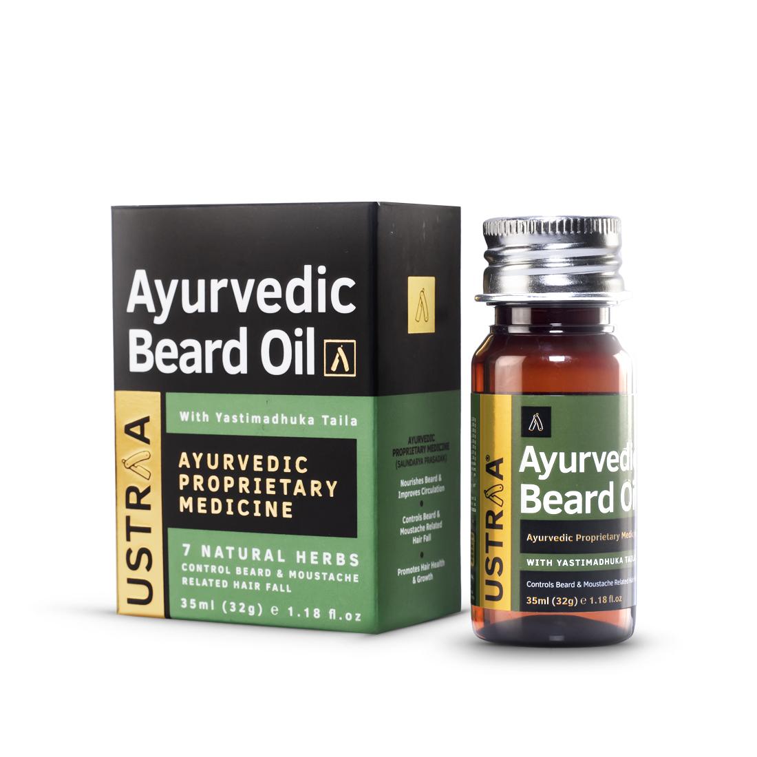 Ustraa Ayurvedic Beard Growth Oil recognised the Ministry of AYUSH as a proprietary ayurvedic medicine