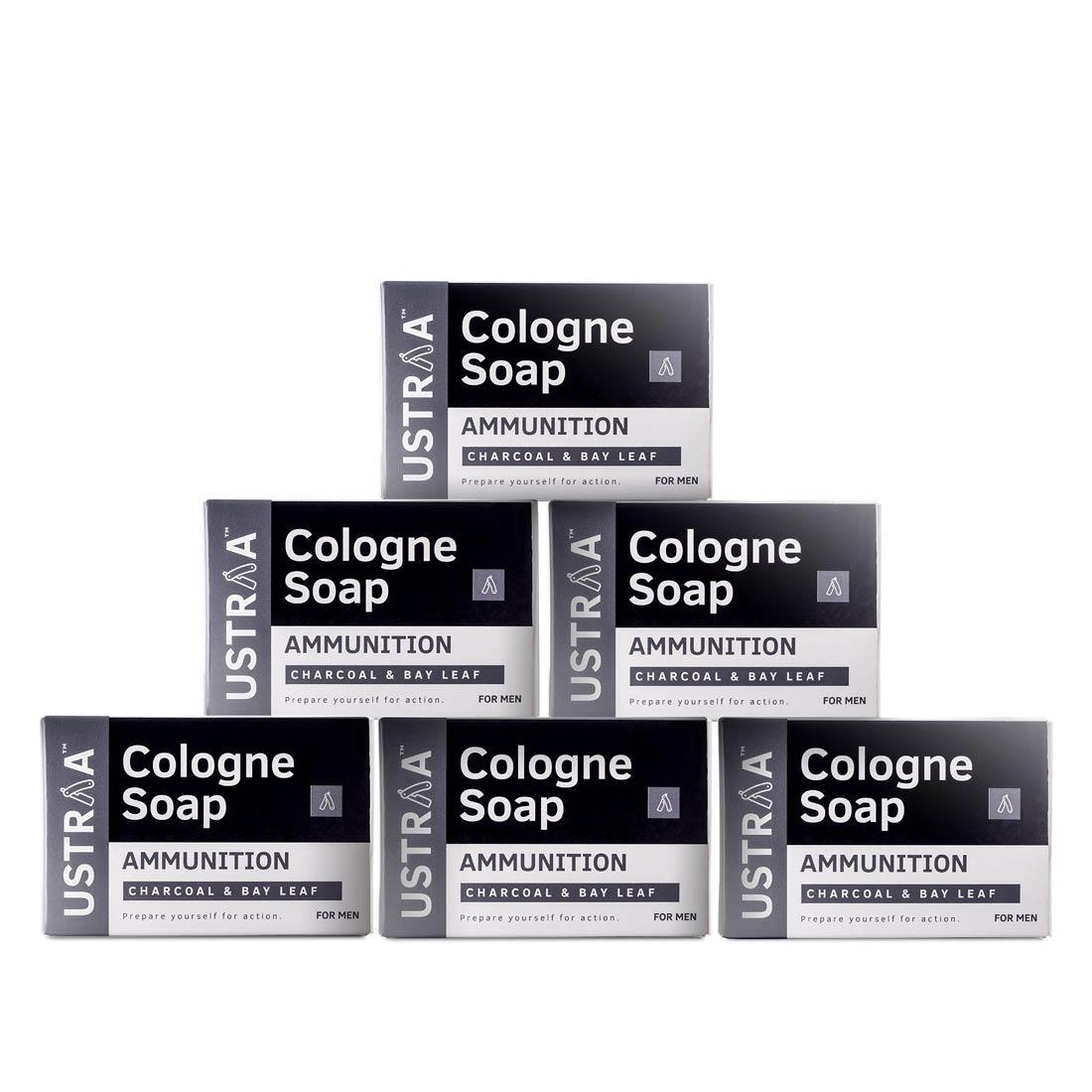 Ammunition Cologne Soap - Pack of 6