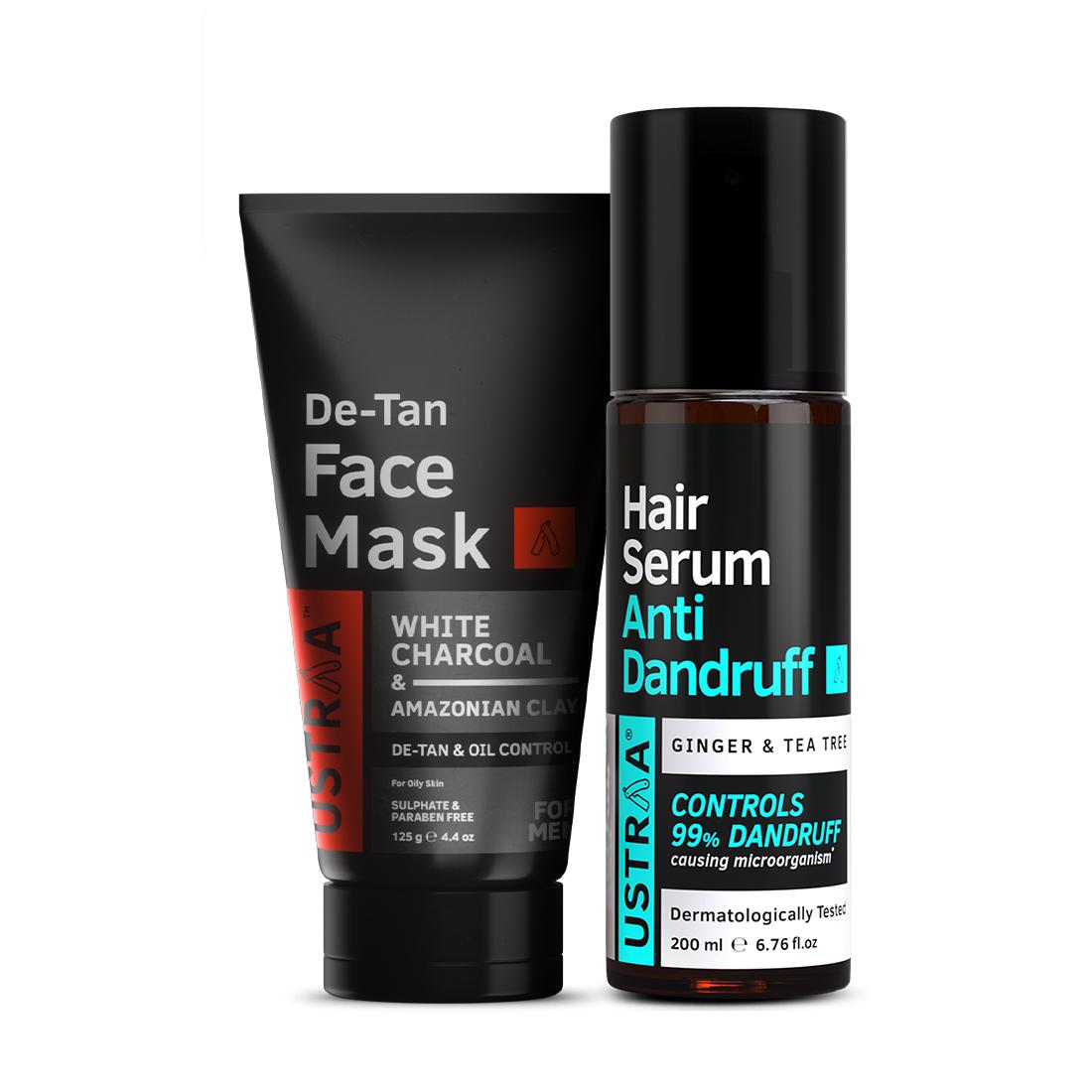 Anti Dandruff Serum & Face Mask Oily Skin