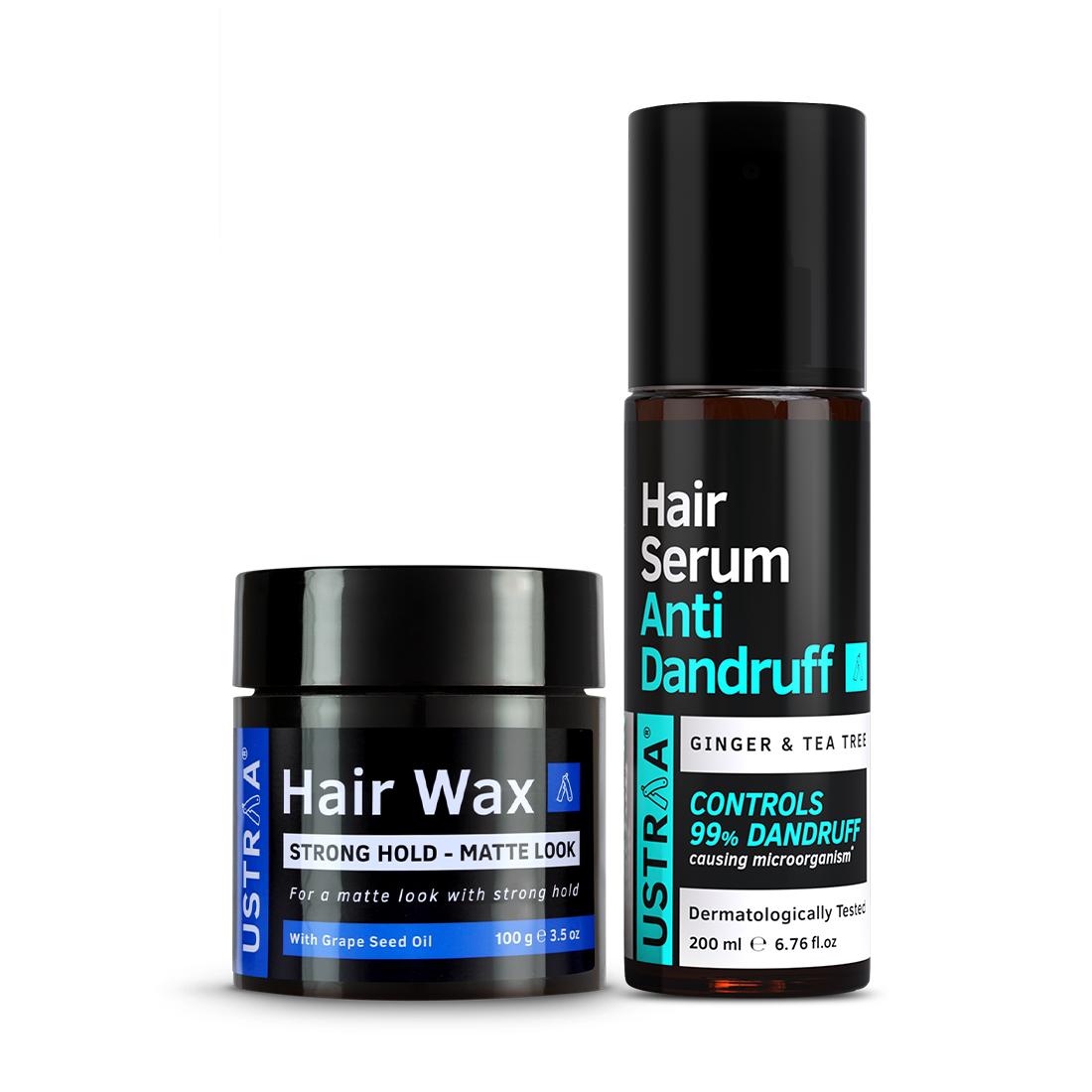 Anti Dandruff Serum & Hair Wax Matte Look