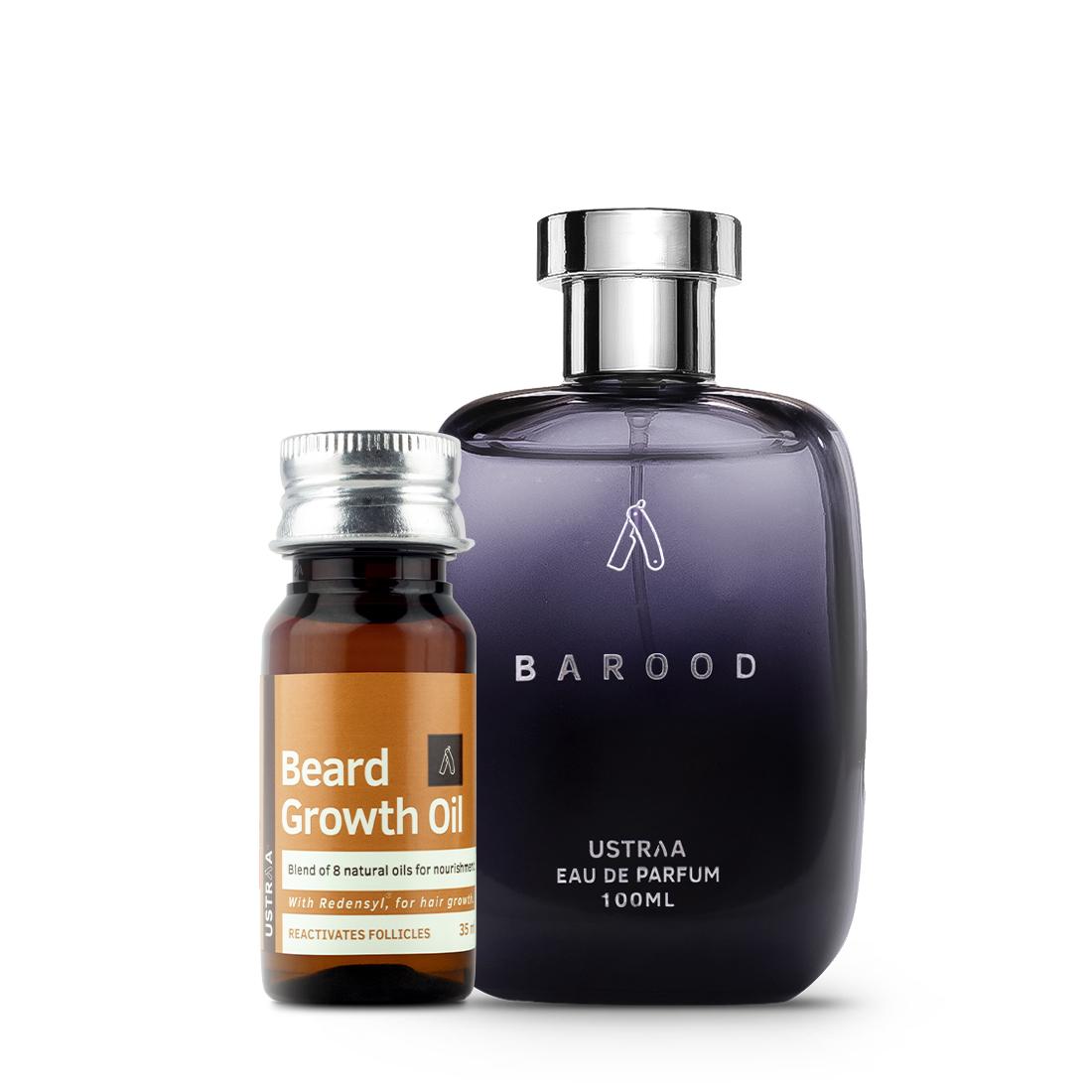 Barood EDP - Perfume for Men & Beard Growth Oil