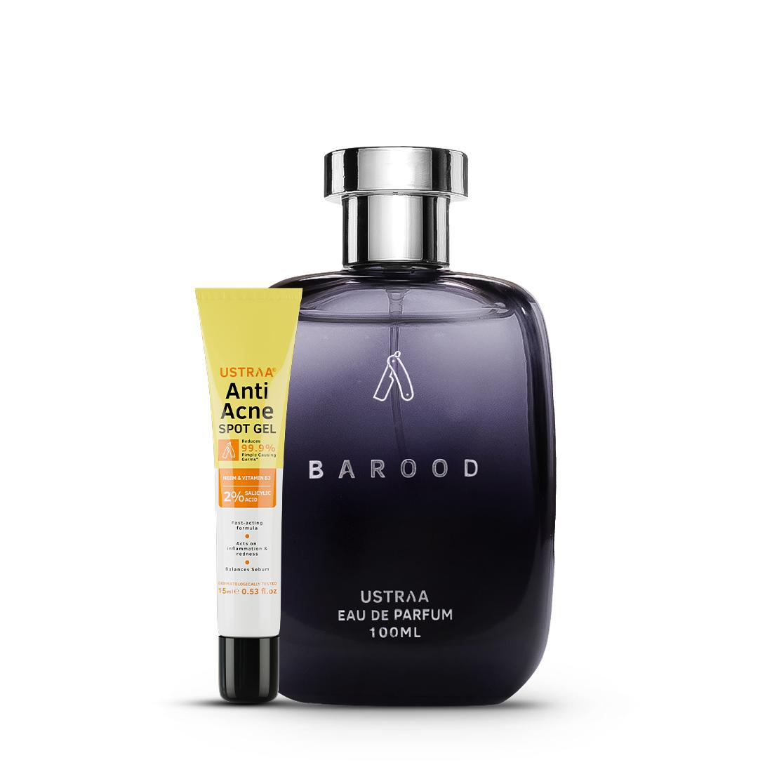 Barood EDP - Perfume for Men & Anti Acne Spot Gel