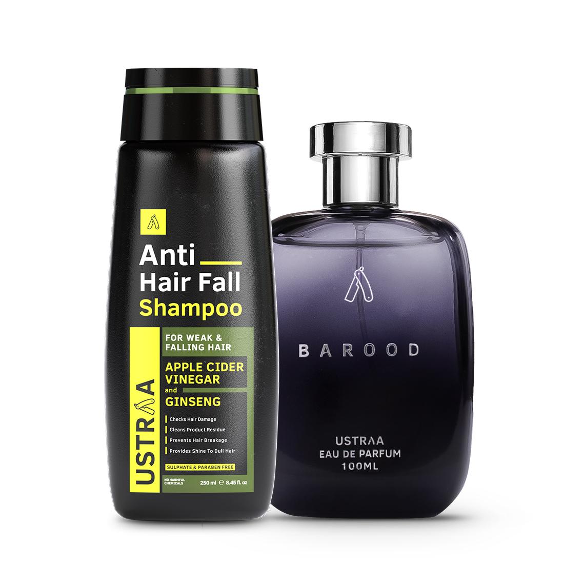 Barood EDP - Perfume for Men & Anti Hair Fall Shampoo