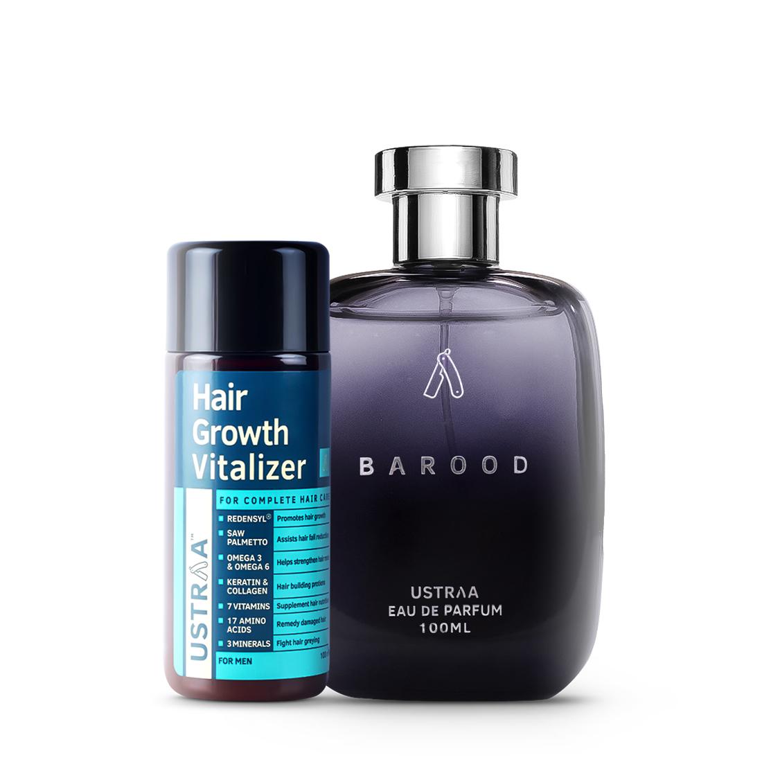 Barood EDP - Perfume for Men & Hair Growth Vitalizer