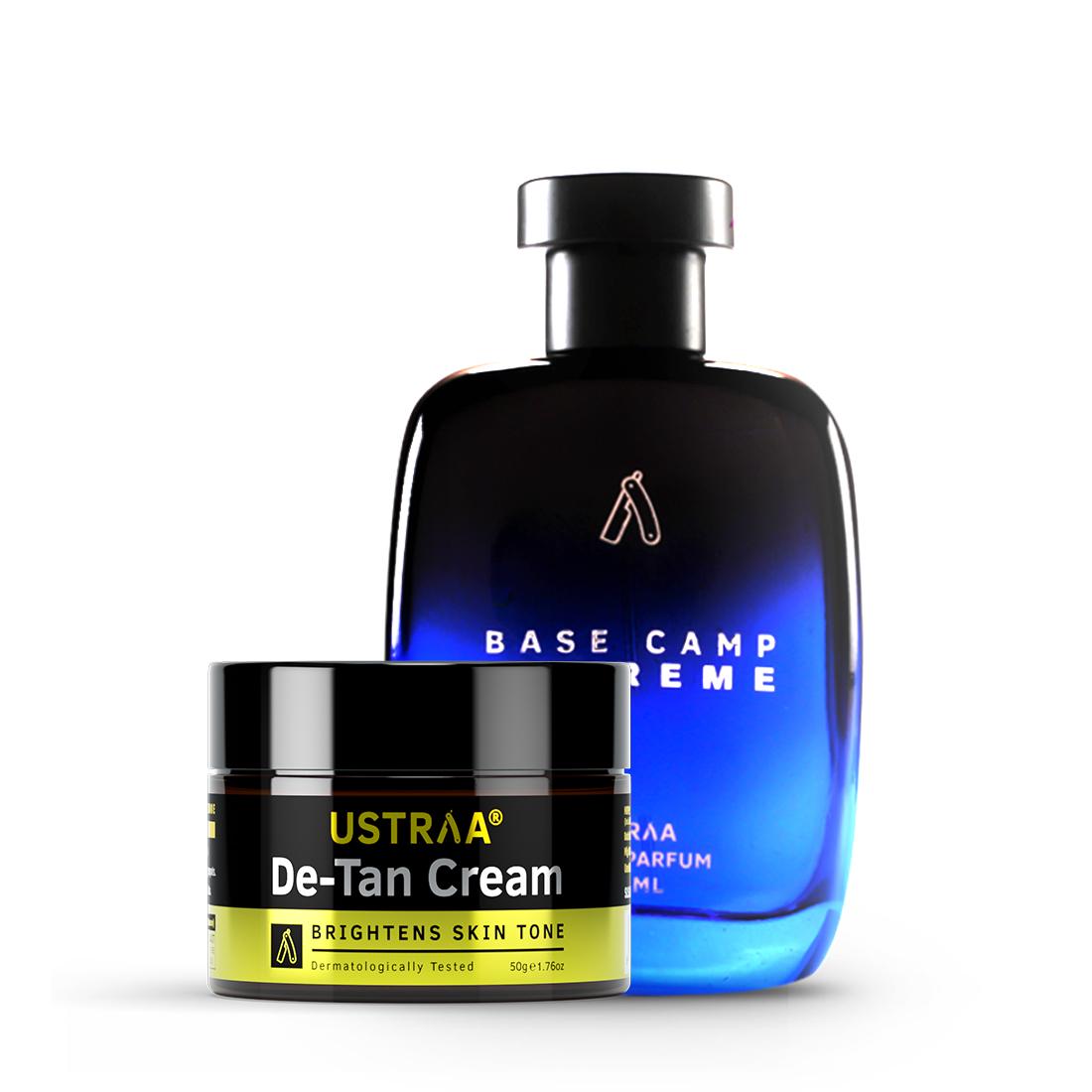  Base Camp Extreme EDP - Perfume for Men & De-Tan Face Cream