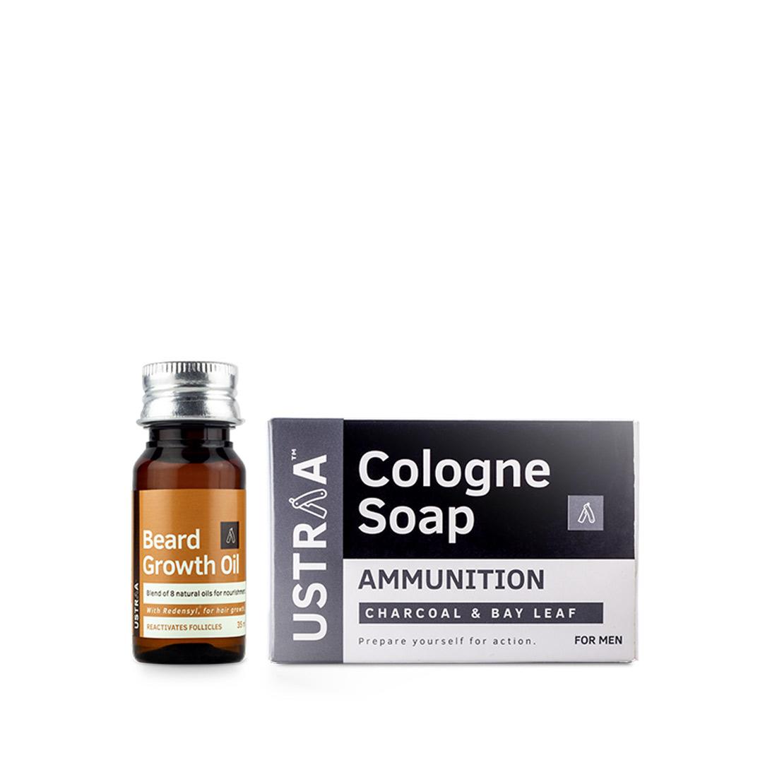 Beard Growth Oil & Cologne Soap - Ammunition