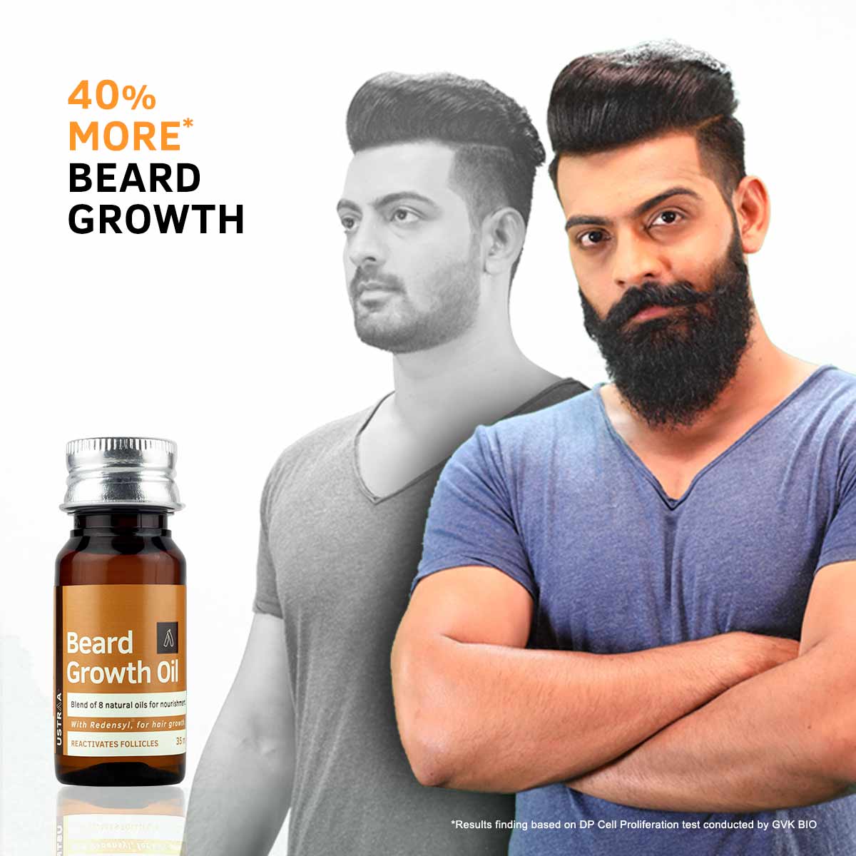 Beard Oil - Buy Beard Growth Oil (35 ml) online - Set Of 2
