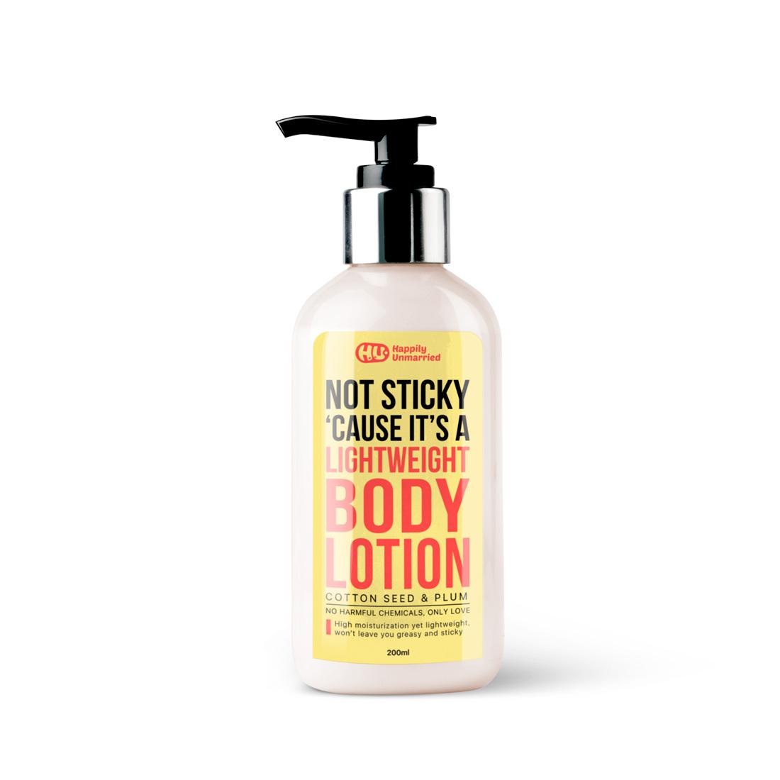 Body lotion - Cottonseed & Plum - 200ml