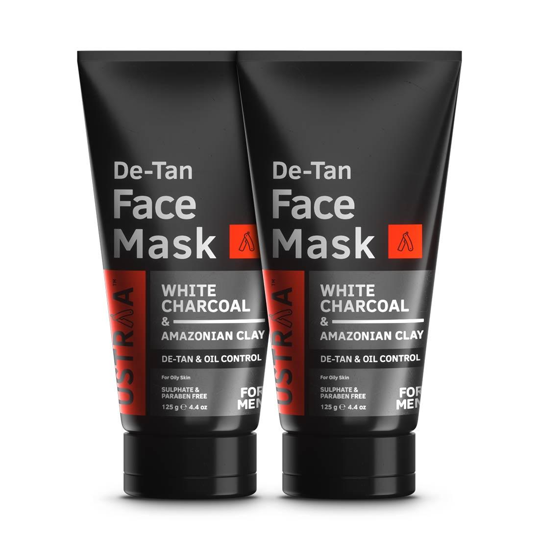 De-Tan Face Mask - Oily Skin - Set of 2