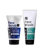 Face Wash - Dry to Normal Skin & Face Scrub