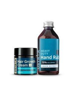 Hair Growth Cream and Hand Rub - 200 ml