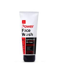 Power Face Wash Energize and De-Tan - 200g - for Effective Tan Removal