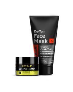 Double De-Tan Pack - Tan Removal for Oily Skin
