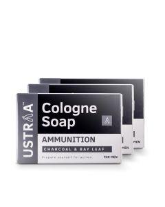 Ammunition Cologne Soap - Pack of 3