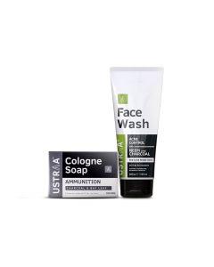 Face Wash Acne Control and Cologne Soap Ammunition
