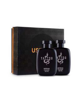 Fragrance Gift Box - Tattoo Cologne - Perfume for Men 100ml - Set of 2