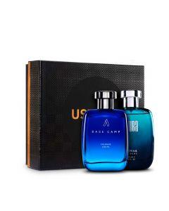 Fragrance Gift Box - Scuba & Base Camp Cologne  Perfume for Men - 100ml