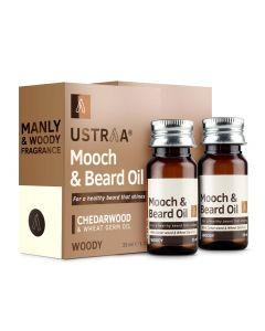  Mooch & Beard Oil - Woody - 35ml (Pack of 2 )