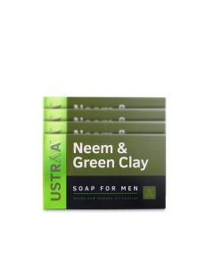 Neem & Green Clay Soap, 100 g (Pack of 4)