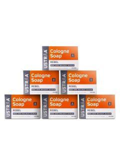 Rebel Cologne Soap - Pack of 6