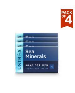 Deo Soap For Men with Sea Minerals - 100 g (Pack of 4)