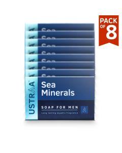 Deo Soap For Men with Sea Minerals - 100 g (Pack of 8)