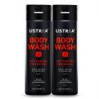 Body Wash for Men - Activated Charcoal - 250 ml - Set of 2 