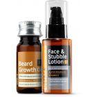 Beard Growth Oil & Beard Stubble Lotion