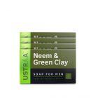 Neem & Green Clay Soap, 100 g (Pack of 4)
