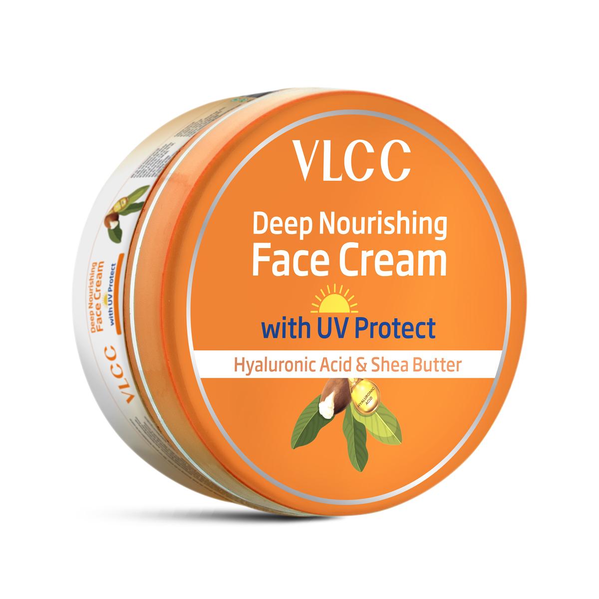 Vlcc Radiant Skin Safeguarded: VLCC Deep Nourishing Face Cream with UV Defense